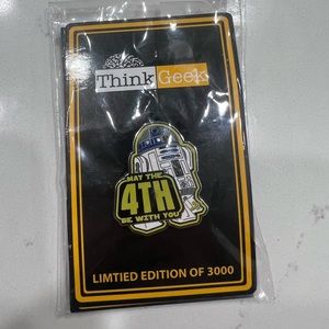 Star Wars May the 4th Be With You ThinkGeek R2D2 Pin LIMITED EDITION Of 3000